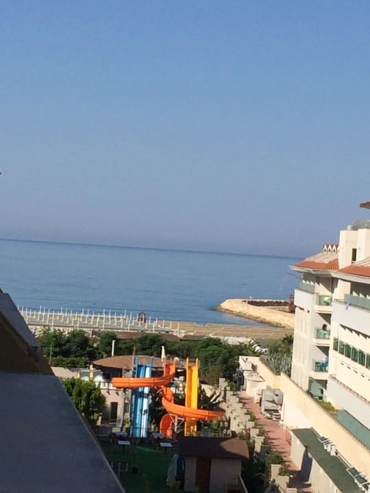 Blick vom Balkon Aydinbey Kings Palace & Spa