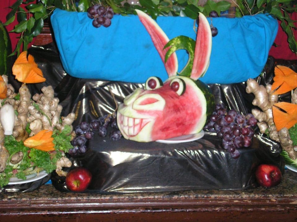 dekoration im speisesaal Hotel Riu Tequila