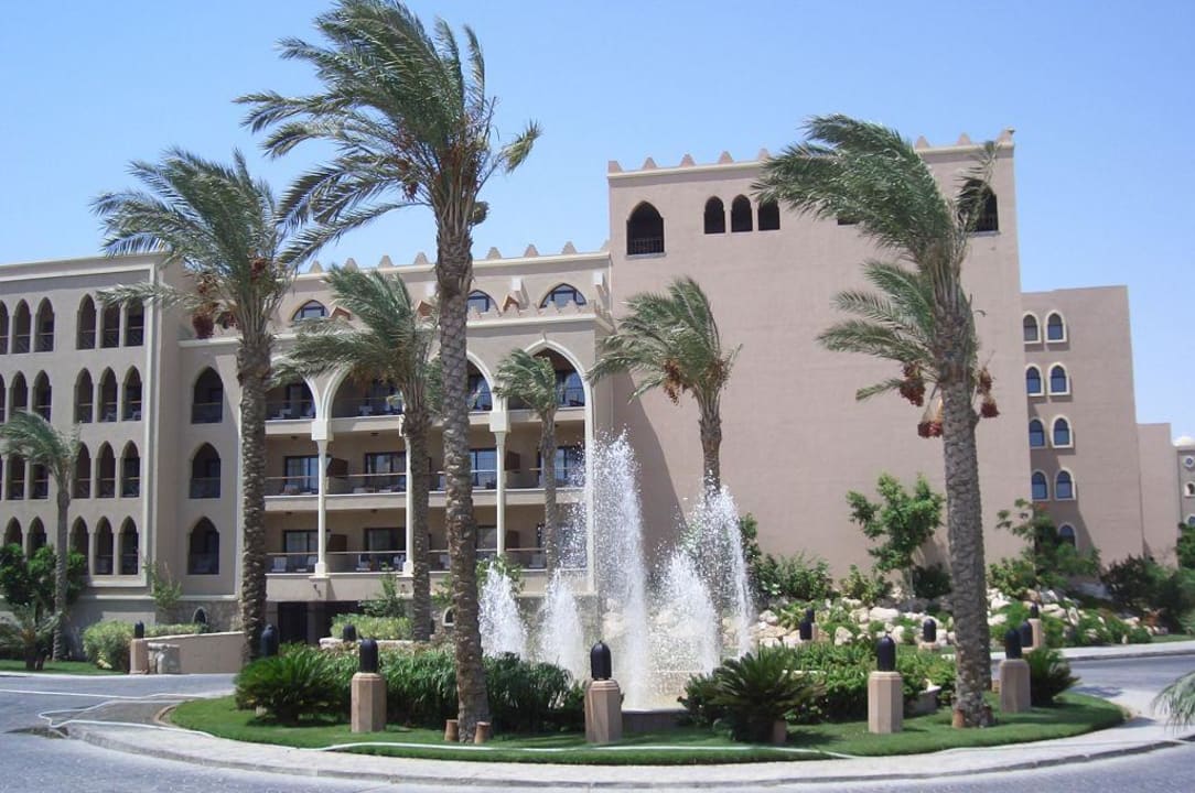 Blick aus dem Haupteingang Makadi Palace