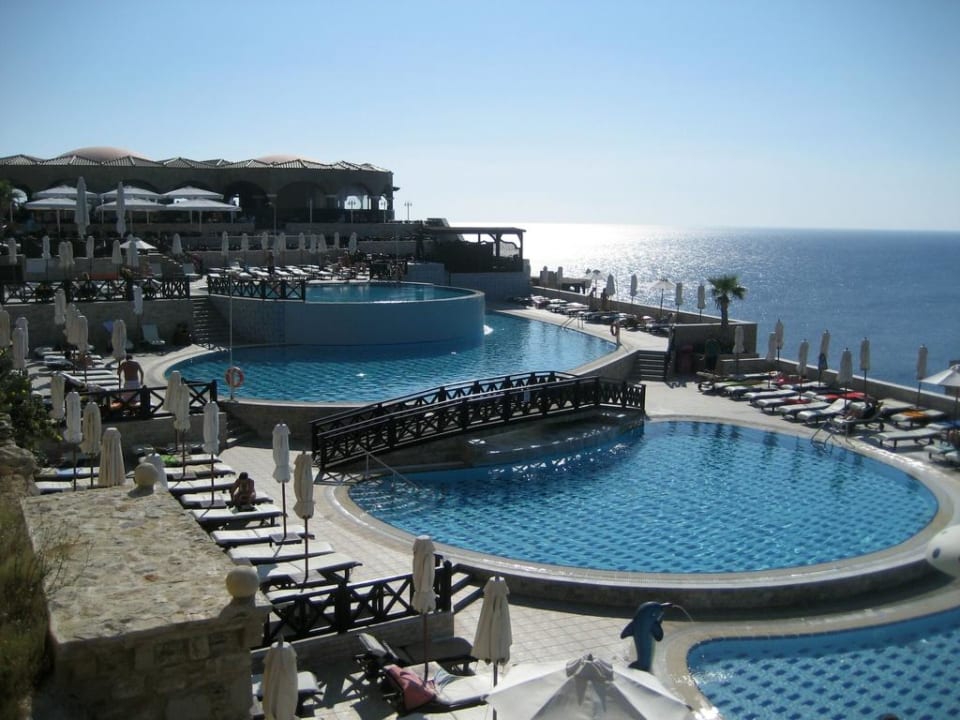 Unser Lieblingspool! Hotel Kalithea Horizon Royal