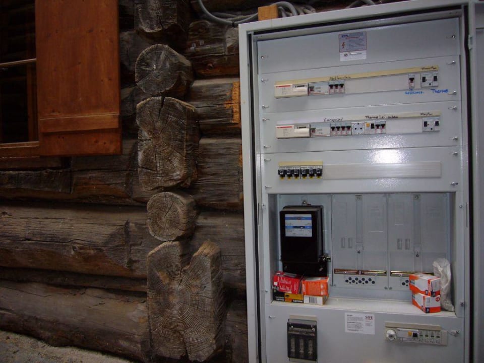 Sicherungskasten Hotel Jagdhütte Kaltenstein