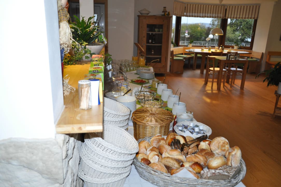 Frühstücksbuffet Gästehaus am See Uferperle