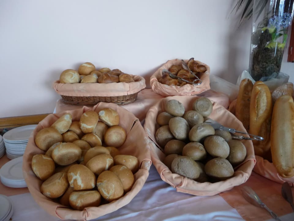 Brotauswahl zum Frühstück Hotel Gran Rey