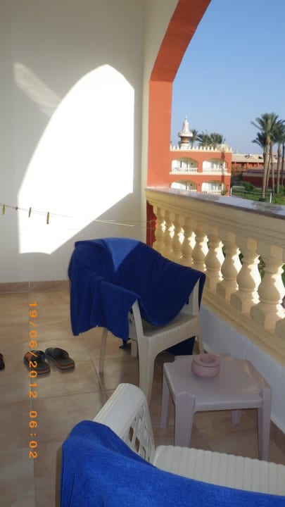 Balkon Pickalbatros Alf Leila Wa Leila Resort - Neverland Hurghada