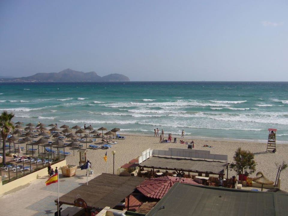 Ausblick aus dem 3. Stock - Zimmer Meerblick The Sea Hotel by Grupotel - Adults only