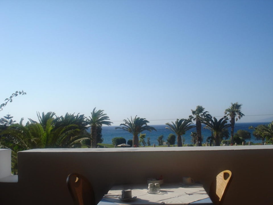 Ausblick vom Frühstück/Abendessen Lagas Aegean Village