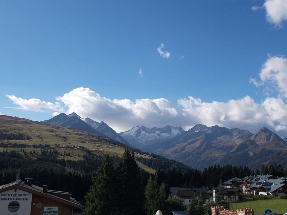 Blick von unserem Balkon MY ALPENWELT Resort