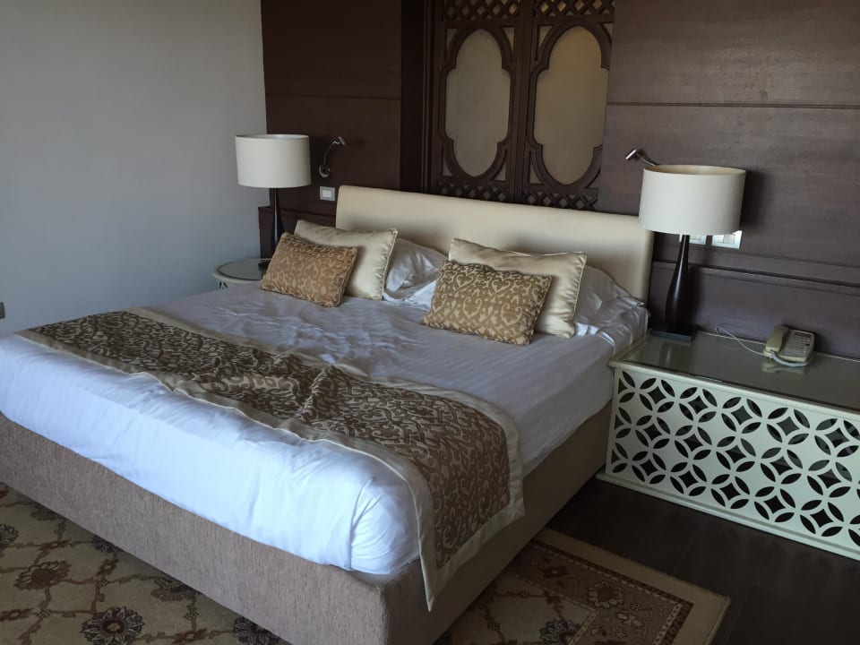 Das bequeme Doppelbett Steigenberger Makadi Hotel - Adults only