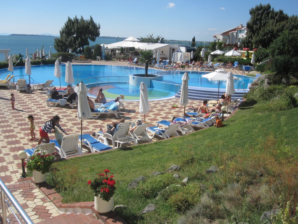 Poolbereich Hotel Sineva Beach