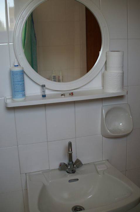 Bad einfach aber sauber Hotel La Palma