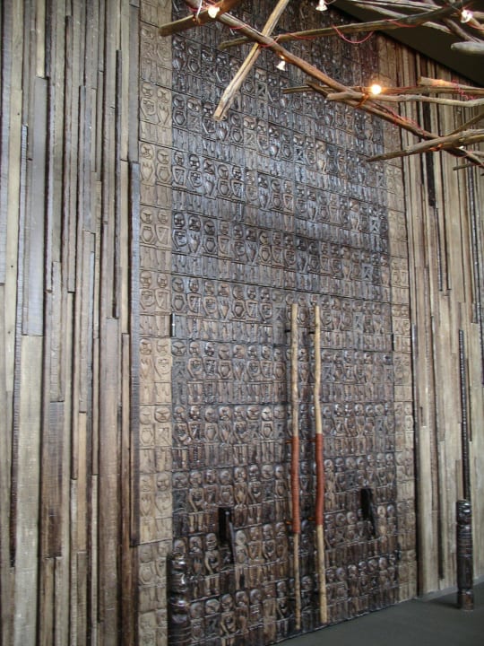 Eingang zum Konferenzsaal Karambisi Lopesan Baobab Resort