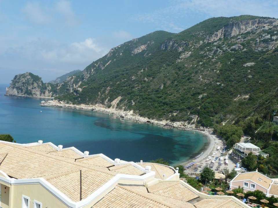 Ausblick vom Balkon Ithea Suites Hotel