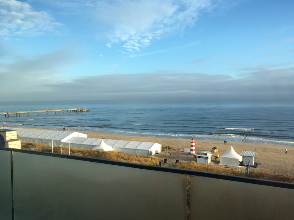 Ausblick SEETELHOTEL Kaiserstrand Beachhotel