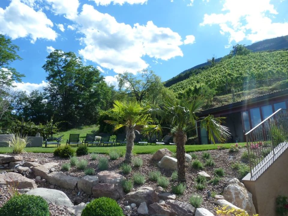 Gartenanlage Schloss Hotel Korb