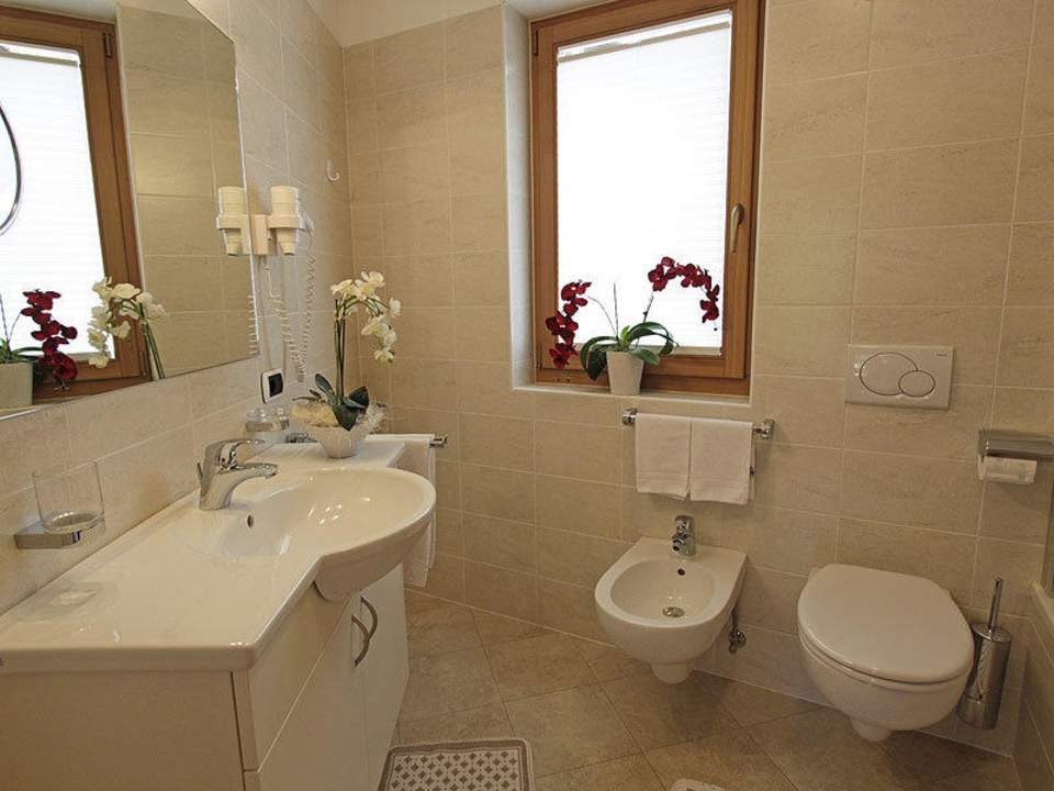 Badezimmer Residence Cesa Ladina