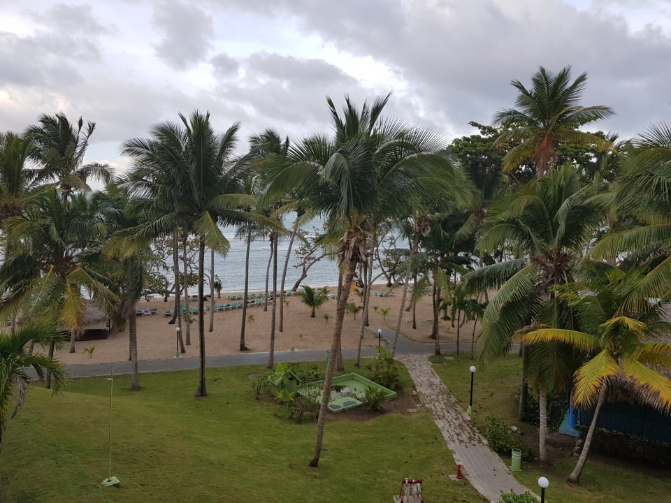Ausblick von meinem Balkon Senator Puerto Plata Hotel