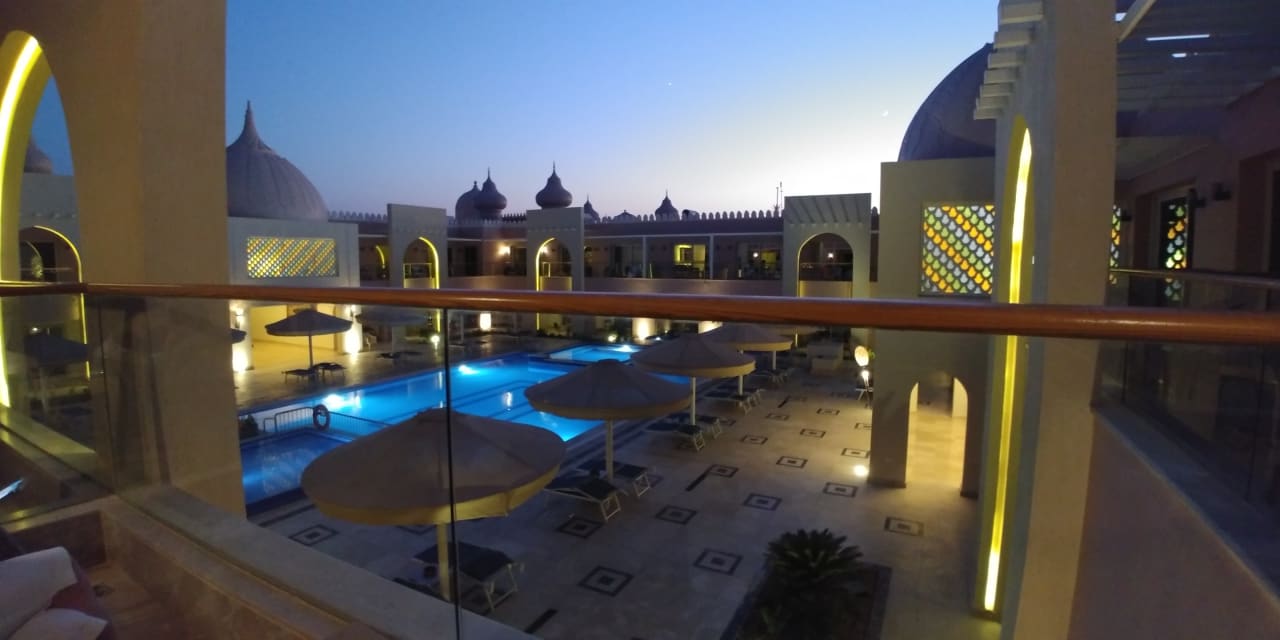 Ausblick Pickalbatros Alf Leila Wa Leila Resort - Neverland Hurghada