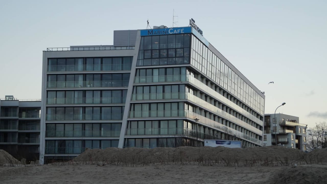 Z plaży Marine Hotel by Zdrojowa