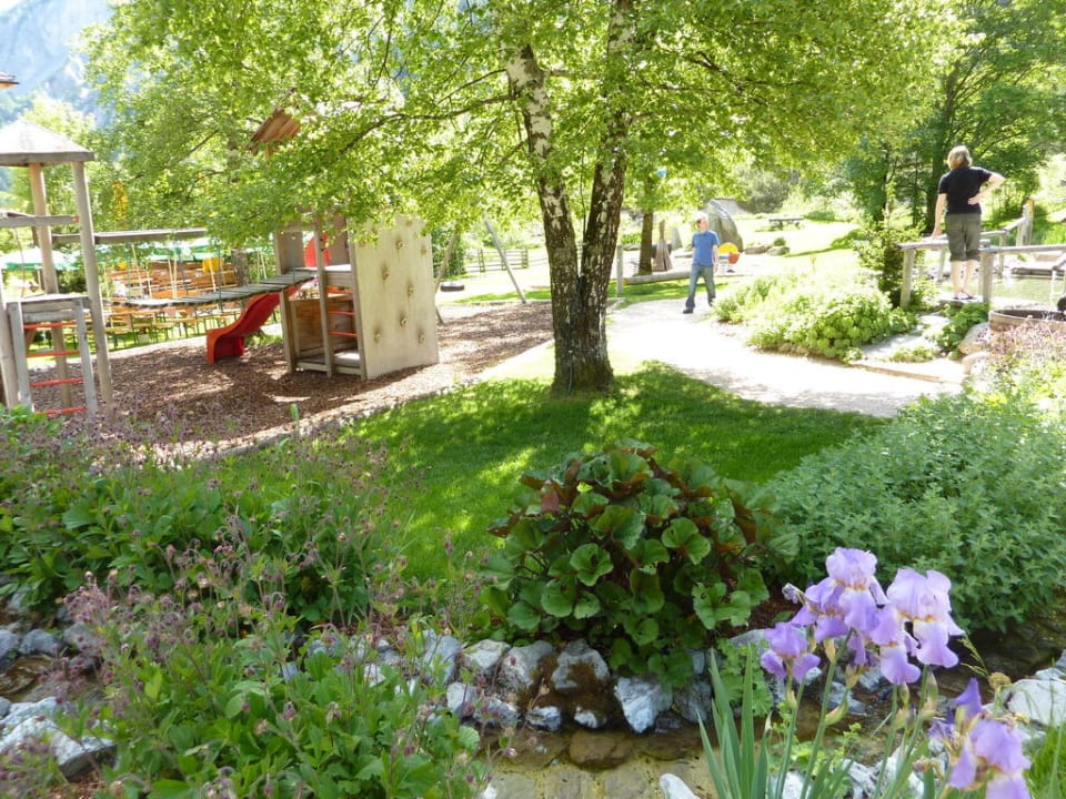 Kinderspielplatz Gramai Alm alpengenuss & natur spa