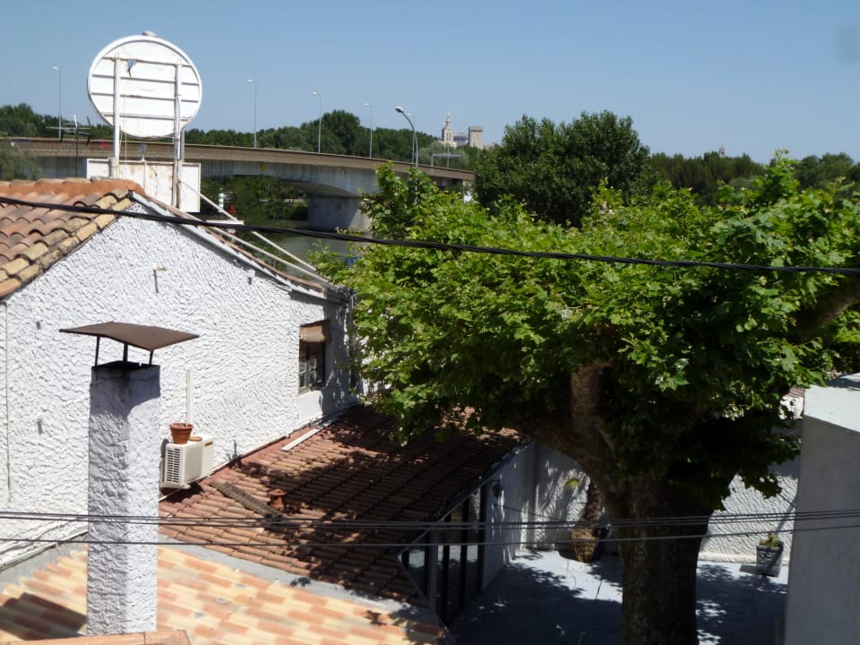 Ausblick vom Balkon O'Cub Hotel