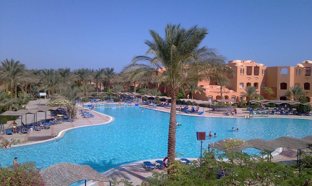 Die Hotelanlage Jaz Makadi Oasis Resort