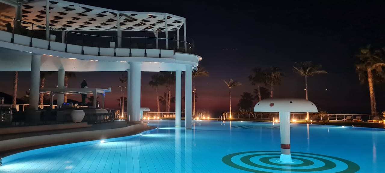 Pool The Noverian Scenic Crete 5 Star Hilltop Villa Resort & Spa