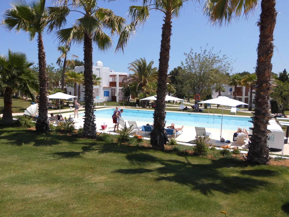 Der kleine Pool (nur für Erwachsene) Cala Llenya Resort Ibiza