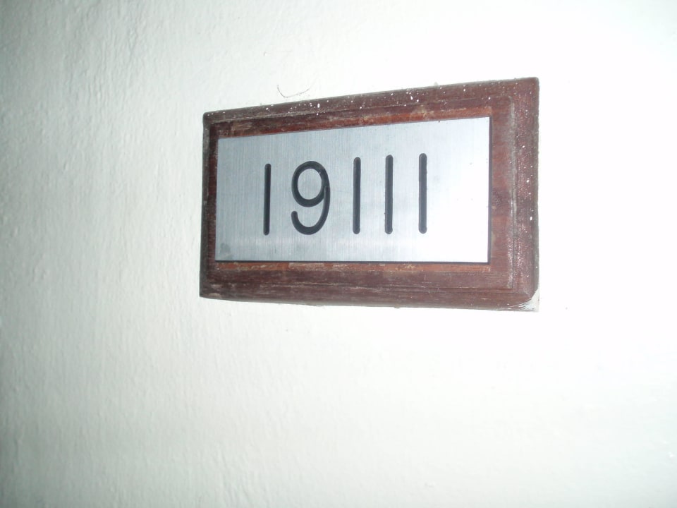 Číslo našeho skvělého pokoje BelleVue Dominican Bay