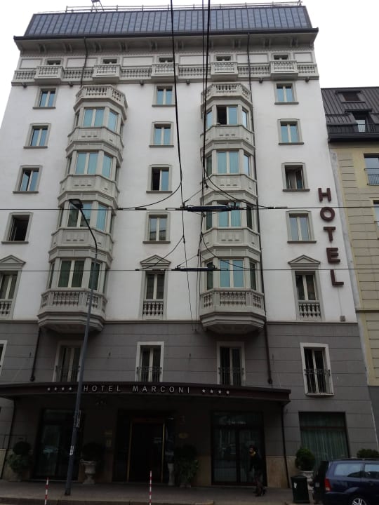 Hotel vom Gesteig gegenüber Hotel Marconi