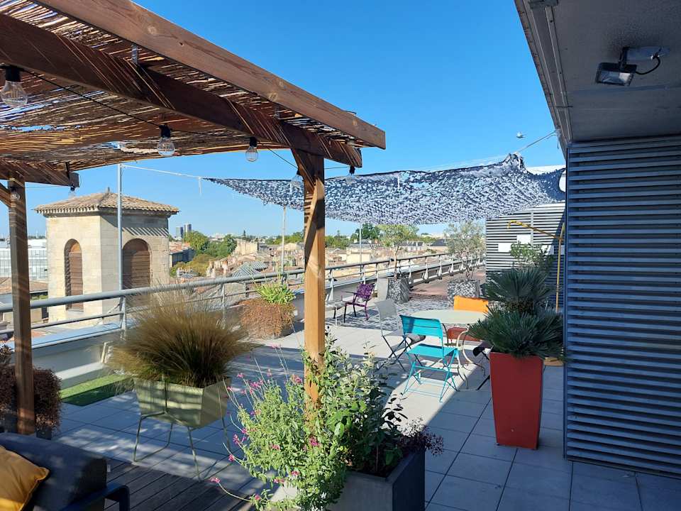 Ausblick Mercure Bordeaux Cité Mondiale Centre Ville