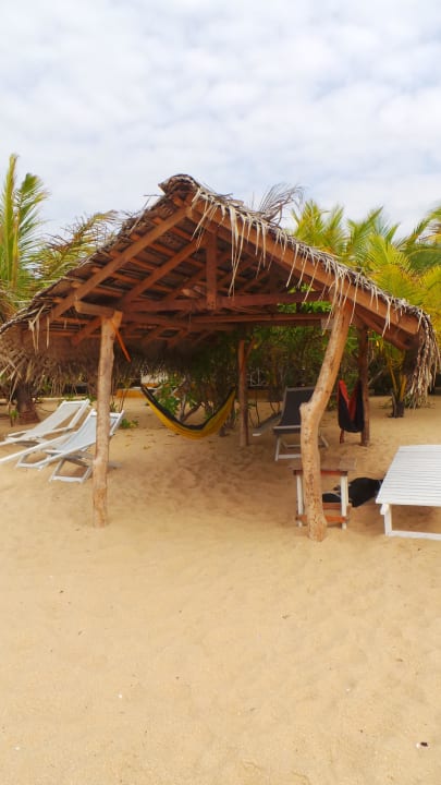 Hütte am Strand mit 2 Hängematten Ibis Guesthouse