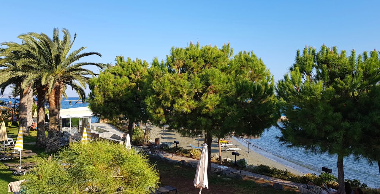 Ausblick Crowne Plaza Hotel Limassol