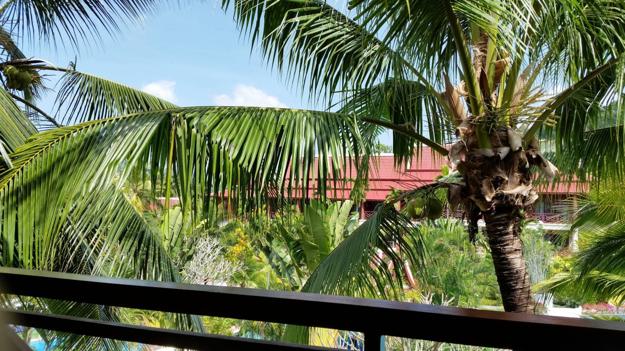 Blick vom Balkon Chada Thai Village Resort
