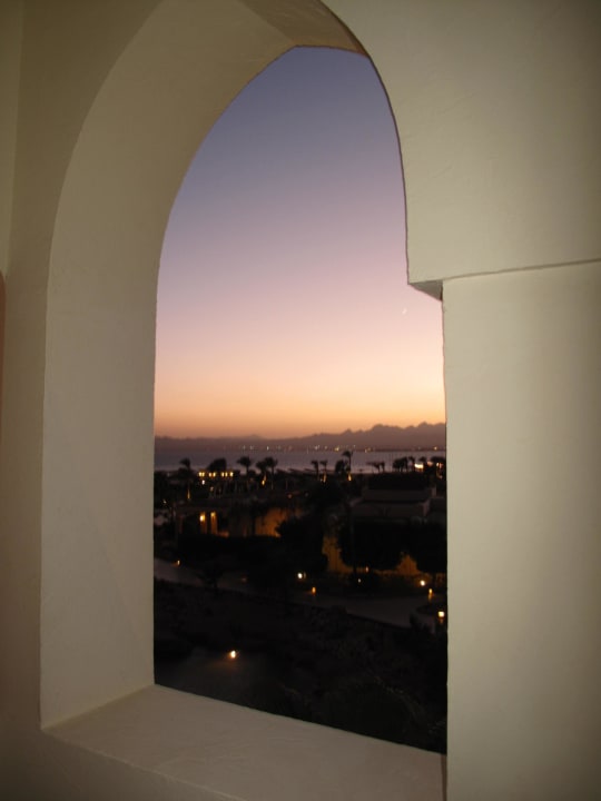Von unserem Balkon am Abend Hotel Kempinski Soma Bay