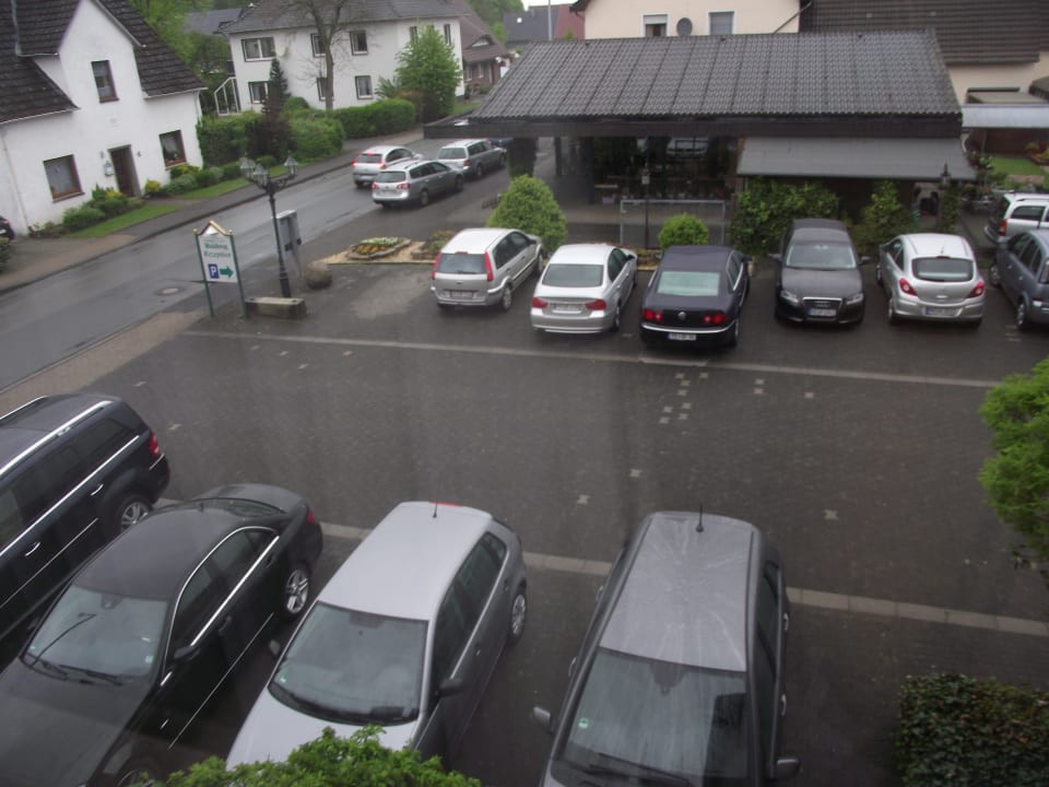 Blick aus Zimmer 113 Hotel Waldkrug
