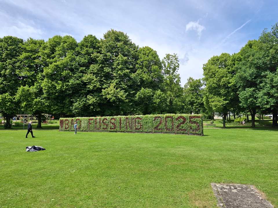 Gartenanlage Johannesbad Thermalhotel Ludwig Thoma