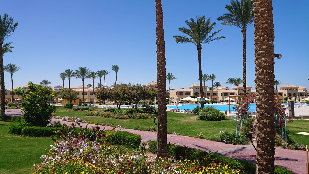 Gartenanlage Cleopatra Luxury Resort Makadi Bay