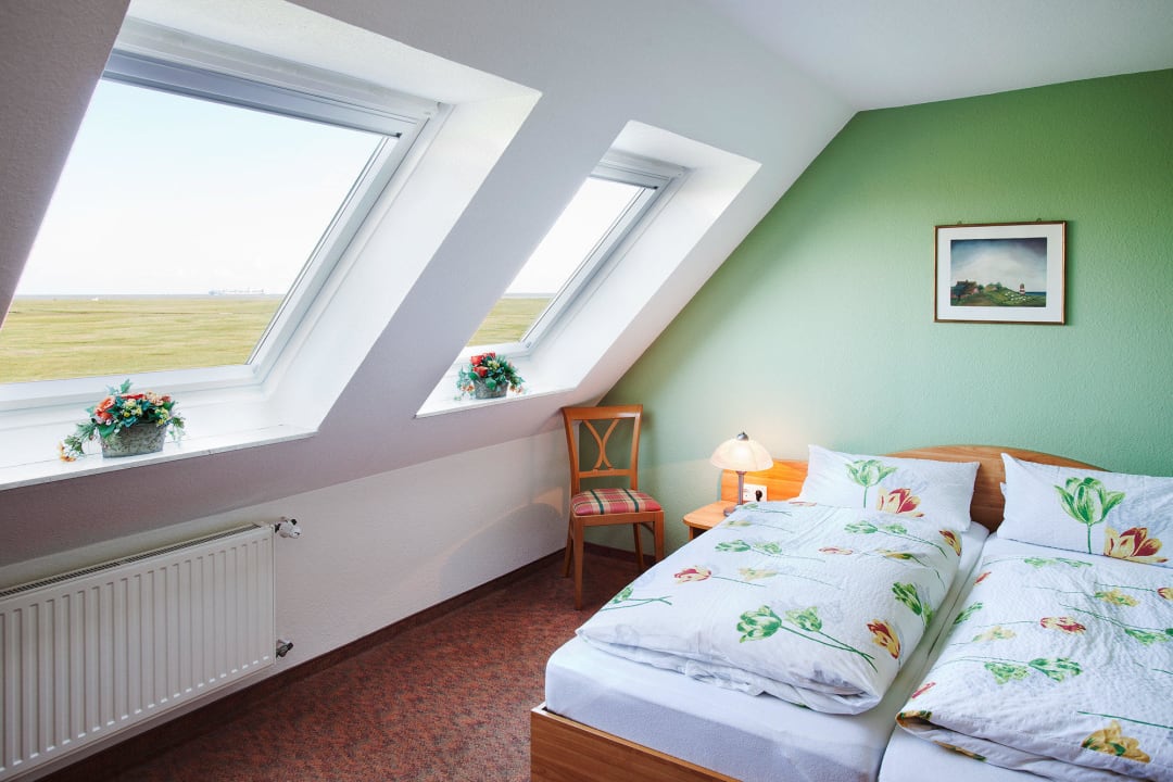Doppelzimmer mit Meerblick Pension Hus Achtern Diek