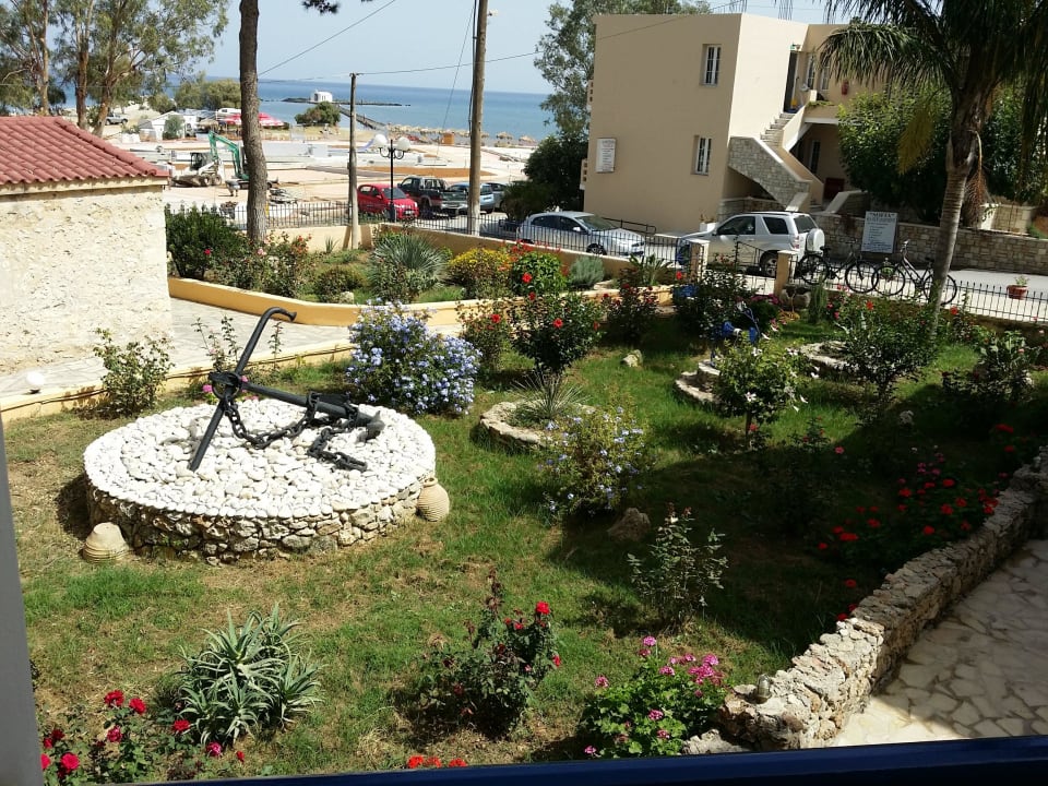 Vom Balkon aus Mouragio Apartments