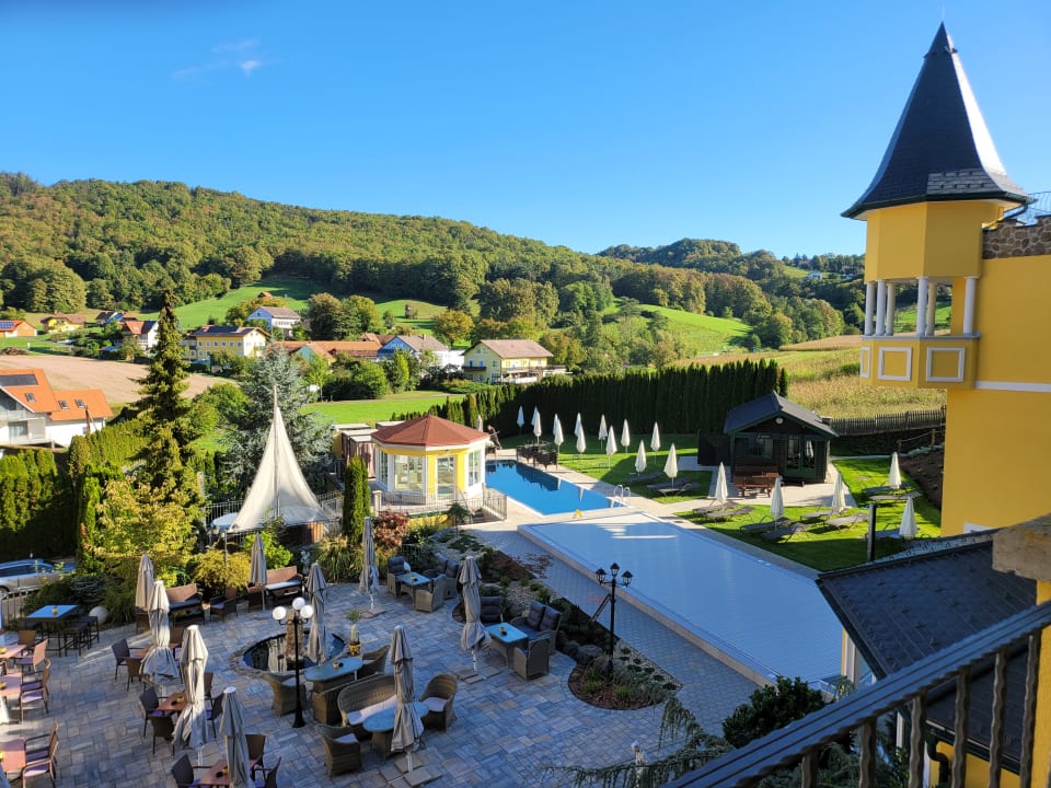 Ausblick Schlössl Hotel Kindl