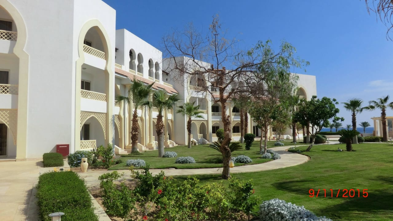 Ein von zwei Bettenhäusern Old Palace Resort
