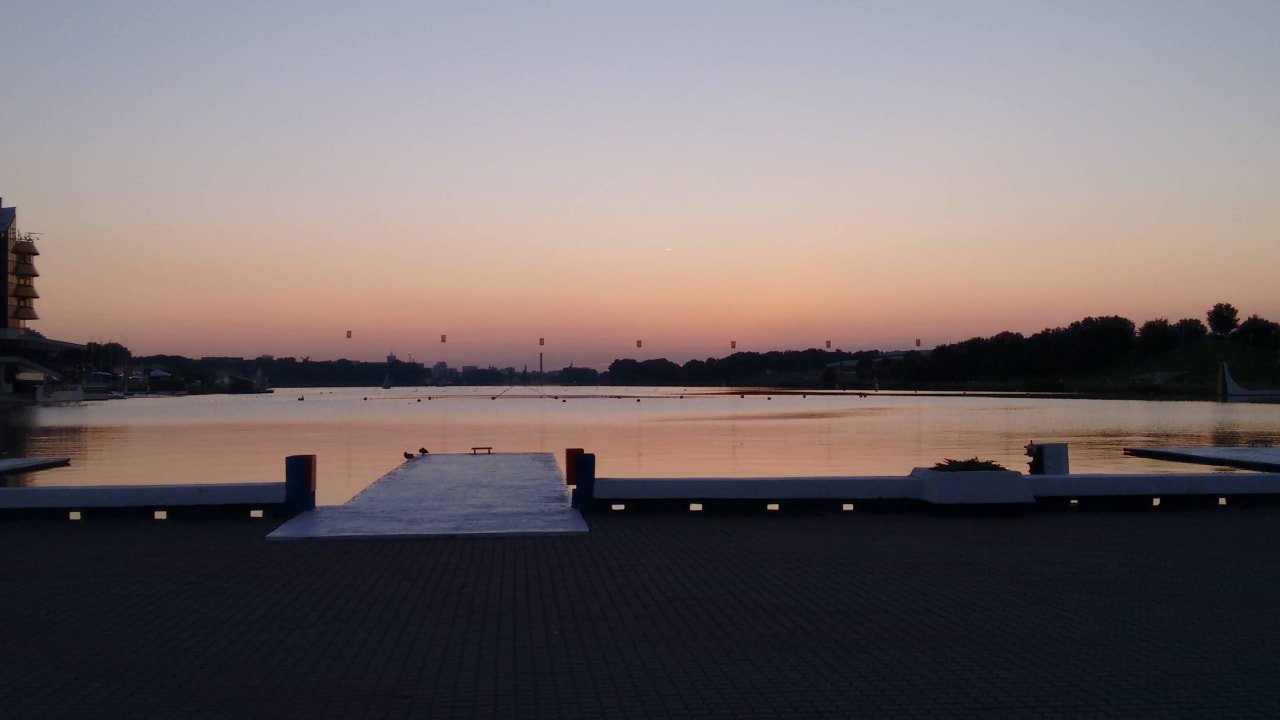 Sonnenuntergang Hotel HP Park