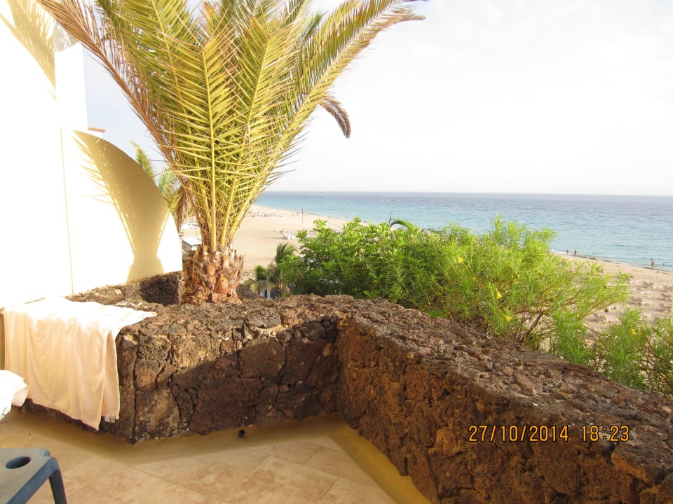 Blick vom Zimmerbalkon Hotel Riu Palace Jandia