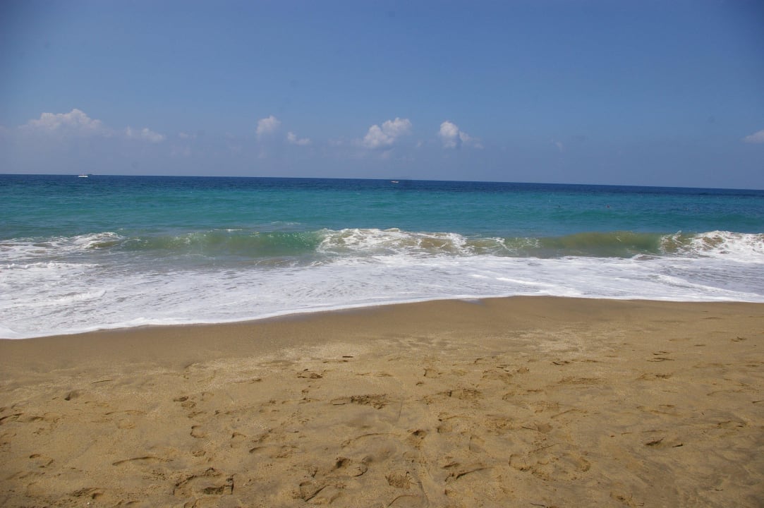 Strand der den Namen auch verdient... Kleopatra Celine Hotel