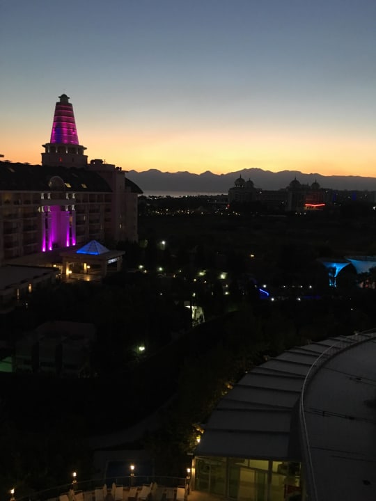 Ausblick aus dem Balkon Hotel Delphin Imperial