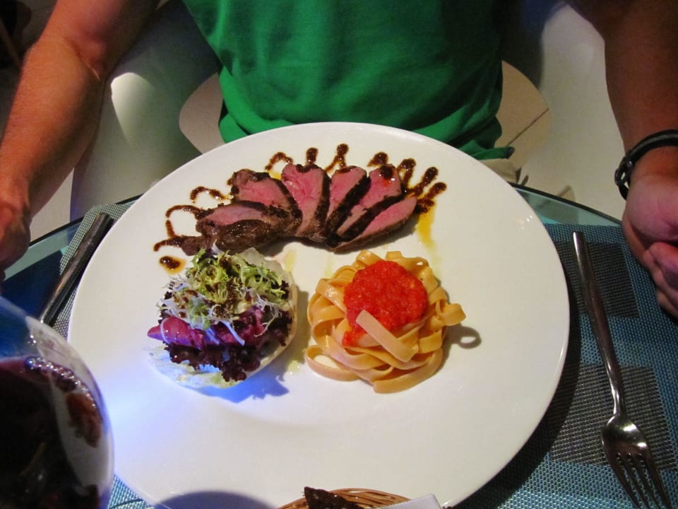 Lammfilet im Palm Kuramathi Maldives