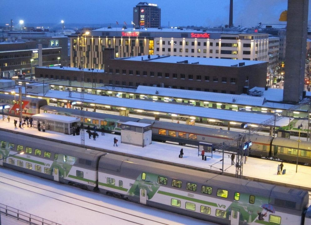 View from sister hotel Scandic Station Hotel Scandic Tampere City