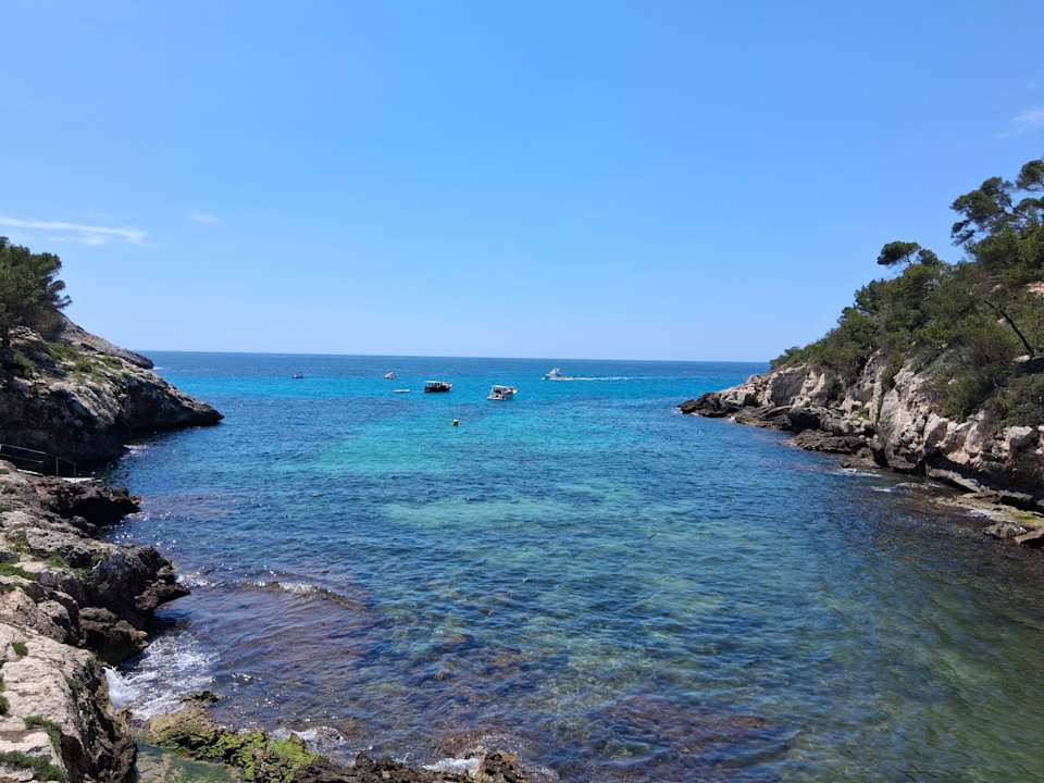 Ausblick Minura Cala Galdana & Apartamentos d'Aljandartos d'Aljandar