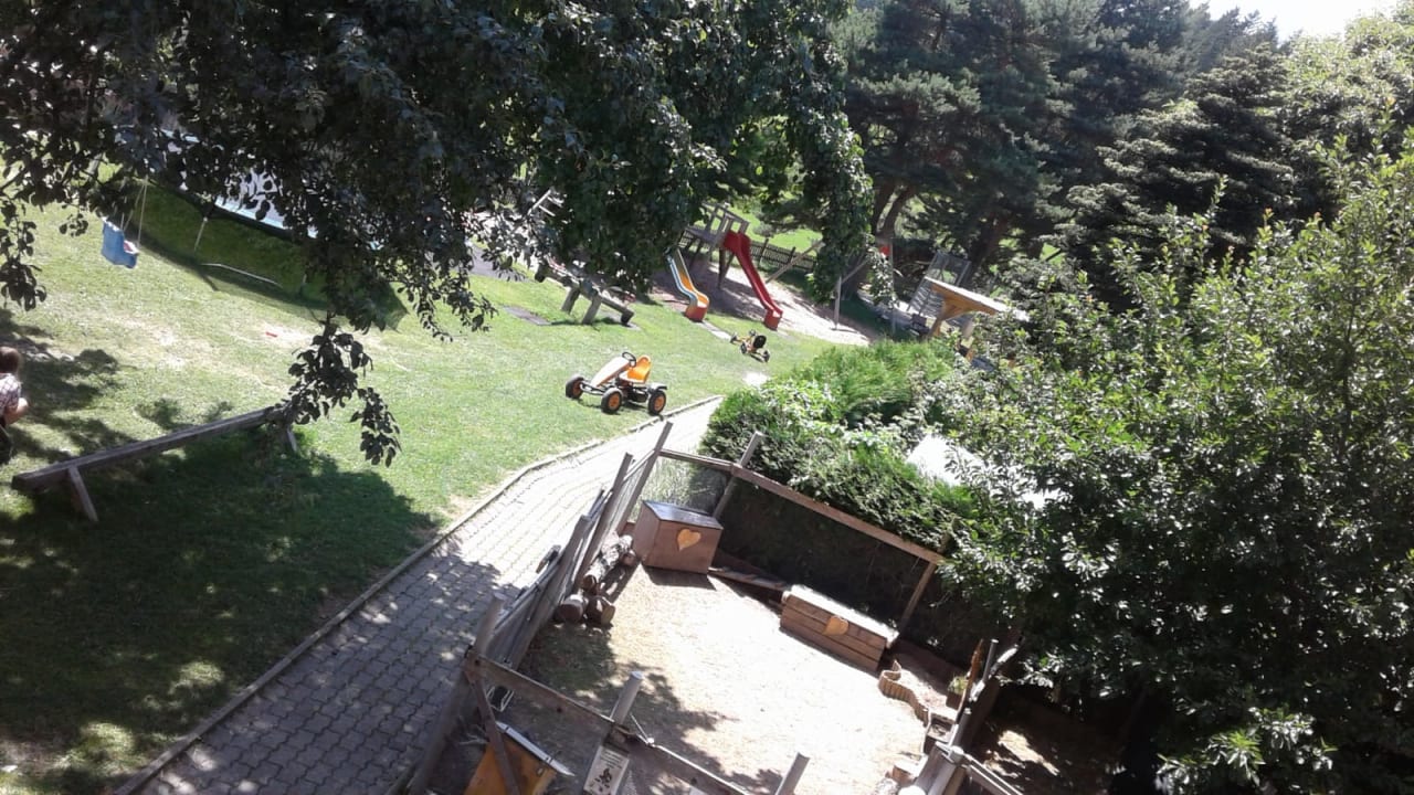 Gartenanlage Familienhotel Berger