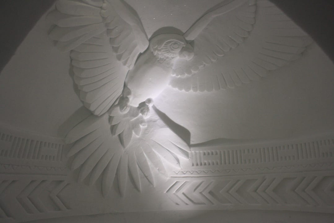 Unser Zimmer "Papagei" Iglu-Dorf Zugspitze